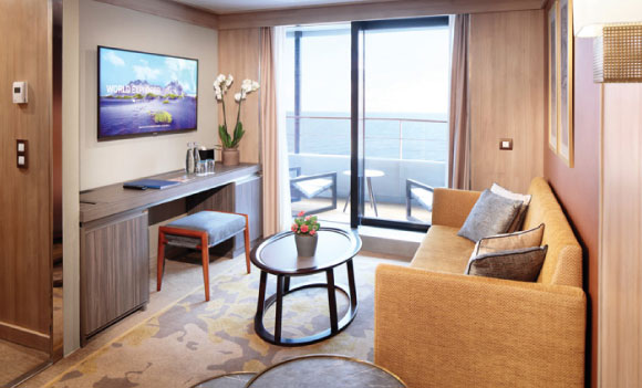 Suite VIP avec terrasse  - MS World Explorer