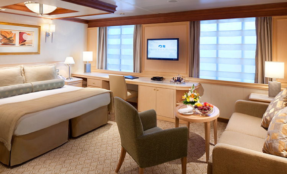 Suite Vue Panoramique (sans balcon) - Caribbean Princess