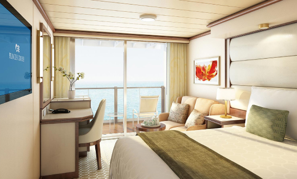 Balcon de luxe (vue obstruée) - Royal Princess
