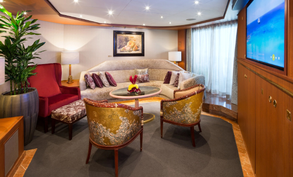 Penthouse Pinnacle Suite - ms Westerdam