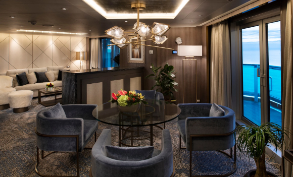 Penthouse Pinnacle Suite - ms Nieuw Statendam