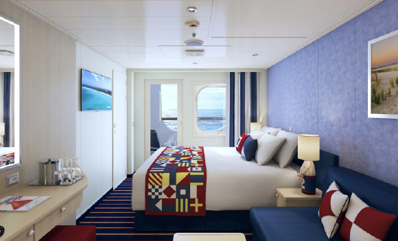 Suite Balcon Couvert Familial - Carnival Horizon
