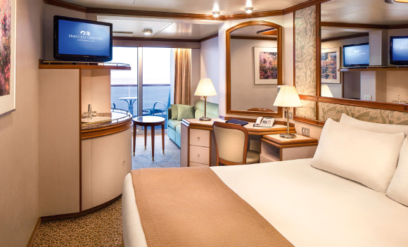 Mini Suite avec Balcon - Caribbean Princess