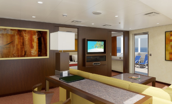 Suite de l'Armateur - Carnival Splendor