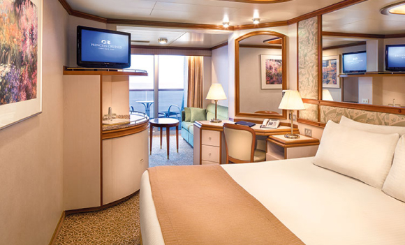 Mini Suite avec balcon - Diamond Princess