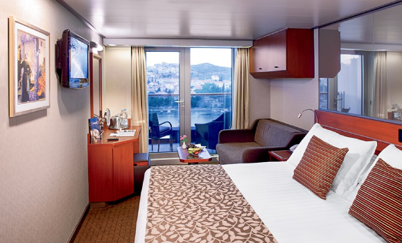 Balcon - ms Eurodam
