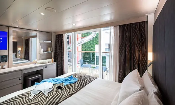 Balcon Deluxe Fantastica (Vue Promenade et Vue Mer) - MSC World America