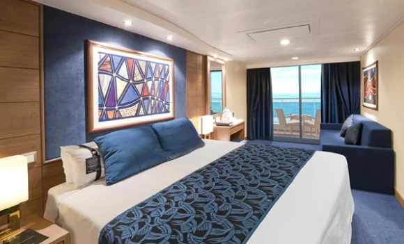 Balcon Deluxe Fantastica (vue partielle) - MSC Magnifica
