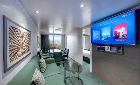 Grande Suite Aurea (Deux chambres) - MSC Seaview
