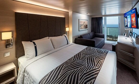 Balcon Deluxe Fantastica (Vue partielle) - MSC World Europa