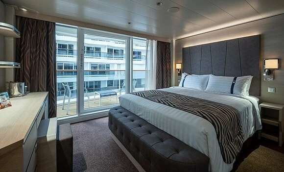 Balcon Deluxe Fantastica (Vue Promenade et Vue Mer) - MSC World Europa