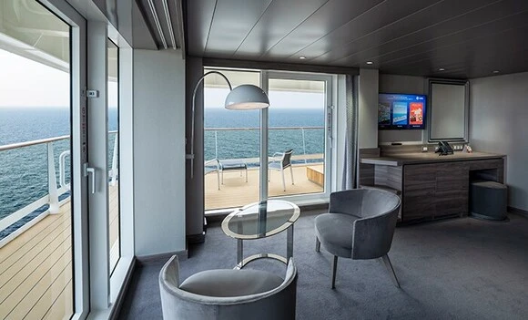 Grande Suite Aurea (Terrasse et Bain à remous) - MSC World Europa