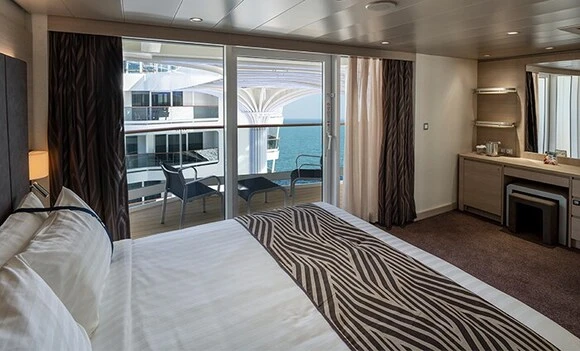 Suite Deluxe Aurea (Vue Promenade et Vue Mer) - MSC World Europa
