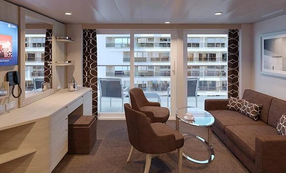 Suite Premium Aurea (Vue Promenade et Vue Mer) - MSC World Europa