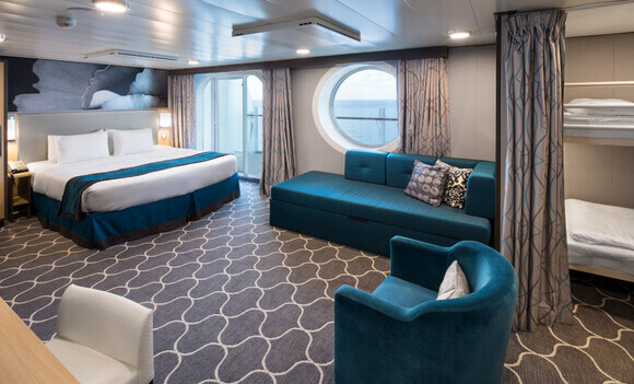 Balcon vue mer Familiale - Harmony of the Seas