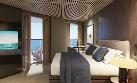 The Haven Penthouse à l'Arrière avec Grand Balcon - Norwegian Prima