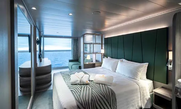 Vue mer Infinite Aurea - MSC World Asia