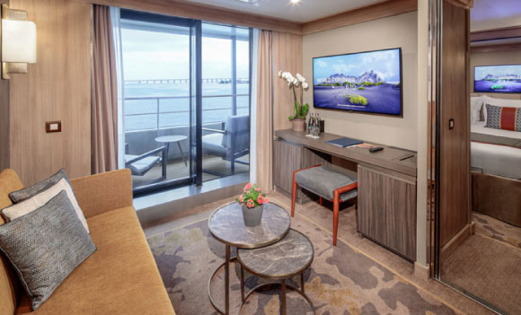 Suite Navigator avec terrasse - MS World Explorer