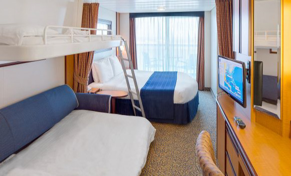 Balcon vue mer Familial - Serenade of the Seas