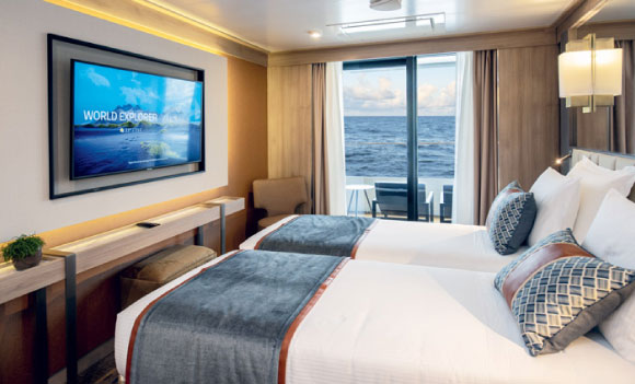 Suite Explorer avec terrasse - MS World Explorer