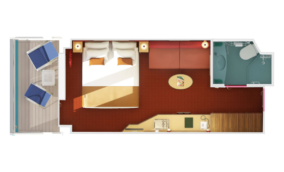 Balcon Premium - Carnival Valor