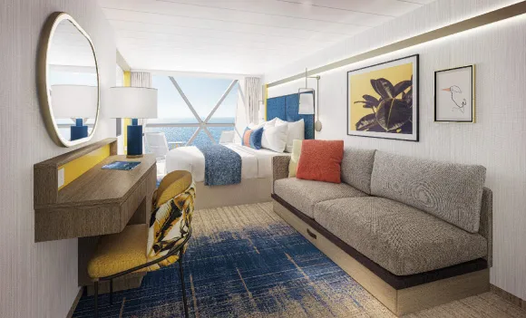 Balcon Large vue mer - Legend of the Seas