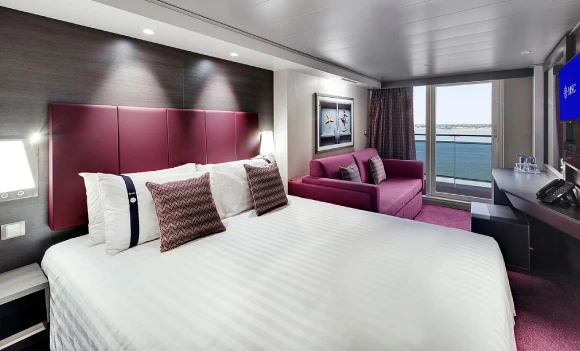 Balcon Deluxe Fantastica (vue partielle) - MSC Euribia