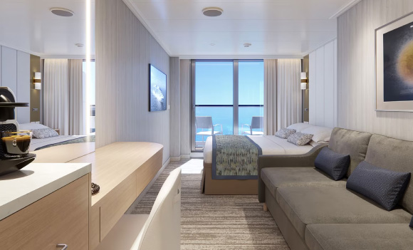 Balcon Couvert - Sun Princess