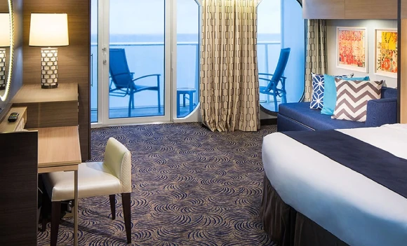 Balcon vue mer (grand balcon) - Symphony of the Seas