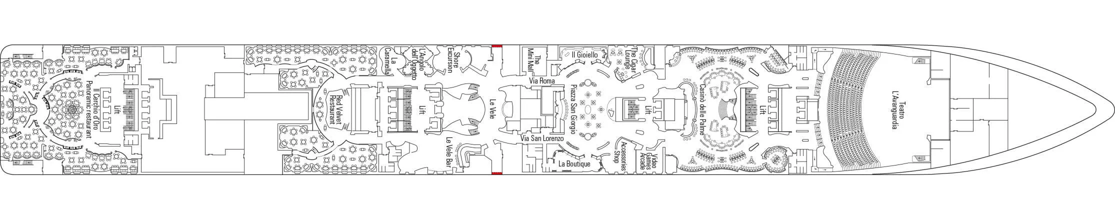 Pont 6 - Magnifico - MSC Fantasia
