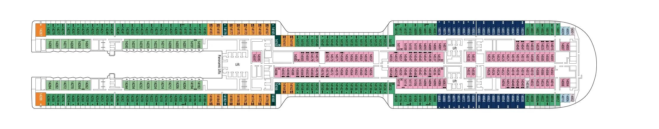 Pont 14 - Deck 14 - MSC World America
