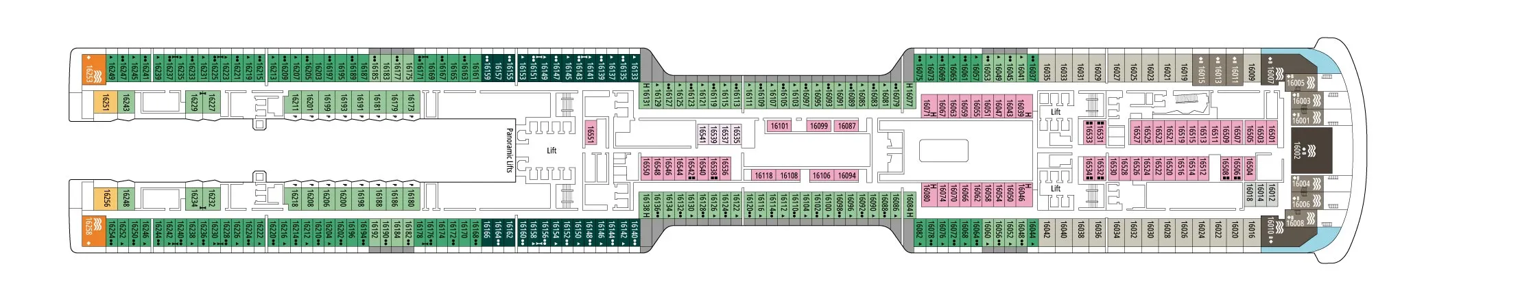 Pont 16 - Deck 16 - MSC World America