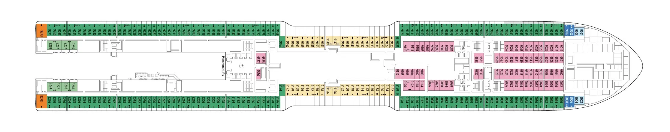 Pont 9 - Deck 09 - MSC World America