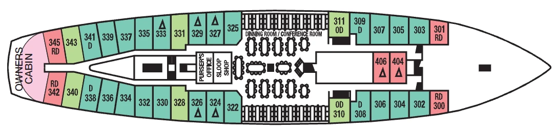 Pont 2 - Clipper - Star Flyer