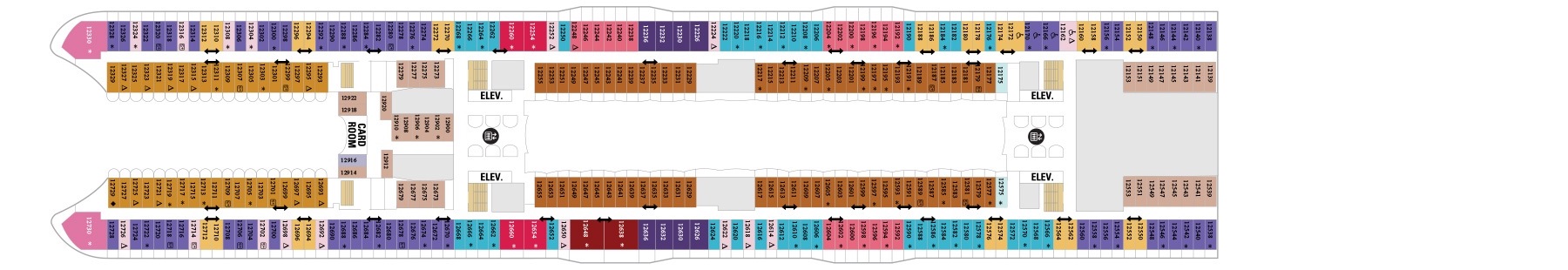 Pont 12 - Allure of the Seas