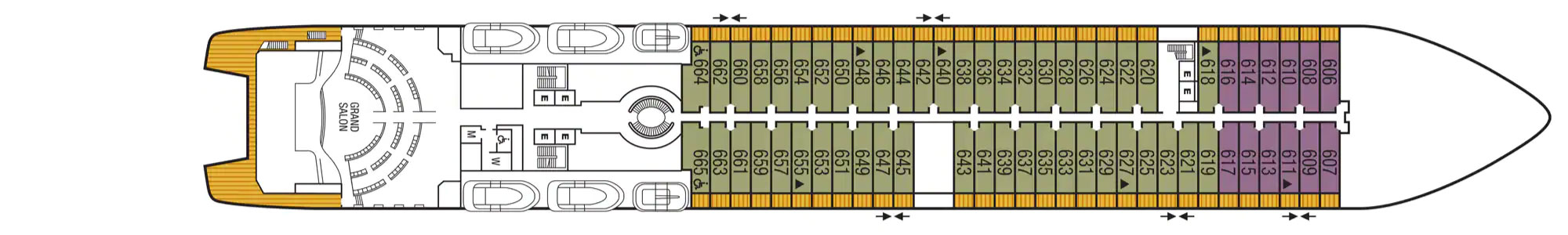 Pont PONT 06 - Seabourn Ovation