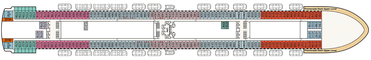 Pont 08 - Emerald - Caribbean Princess