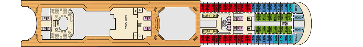 Pont 11 - Panorama - Carnival Magic