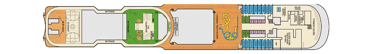 Pont 12 - Spa - Carnival Panorama