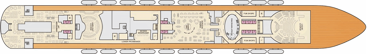 Pont 04 - Mezzanine - Carnival Panorama