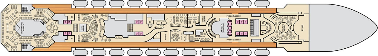 Pont 04 - Deck 4 - Carnival Sunshine