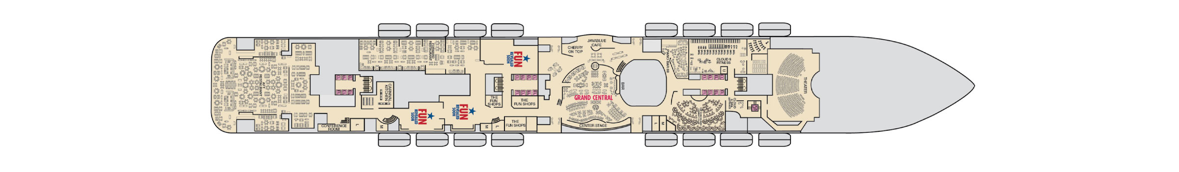 Pont 6 - Deck 06 - Carnival Jubilee