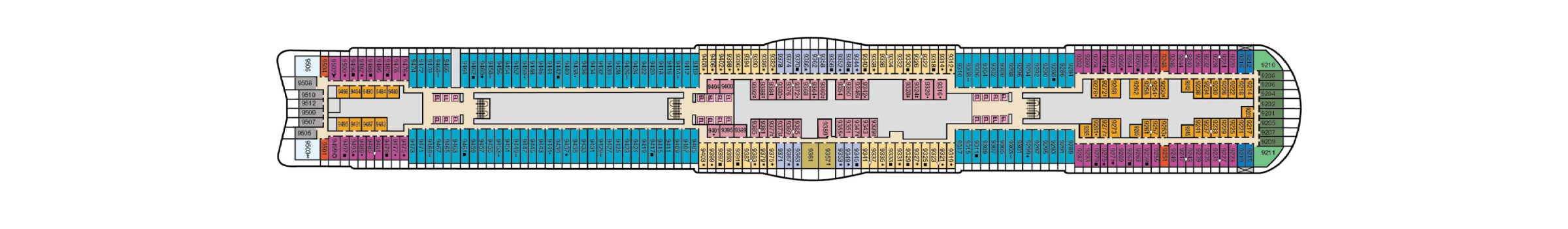 Pont 9 - Deck 09 - Carnival Jubilee