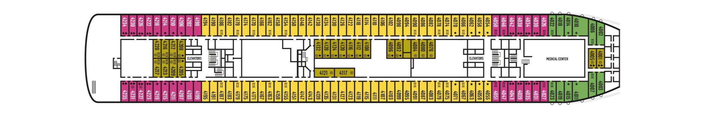 Pont 4 - Deck 04 - Celestyal Journey