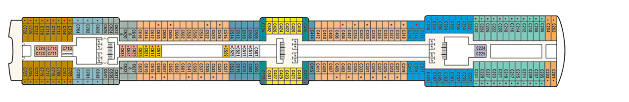 Pont 10 - Caribe - Coral Princess