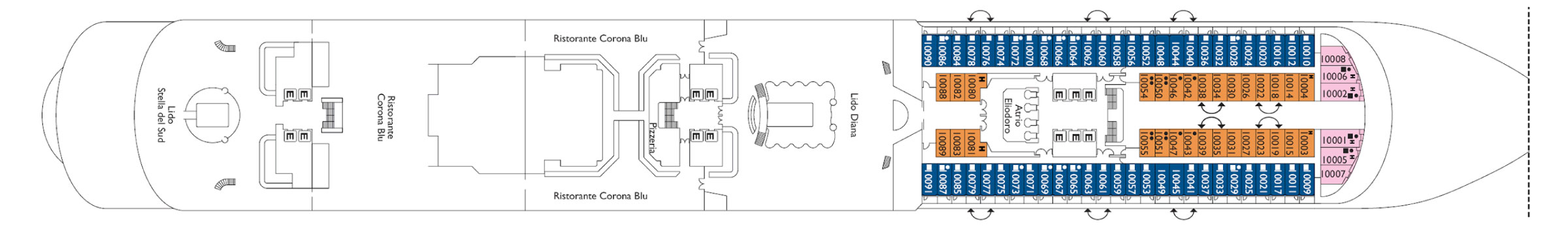 Pont 10 - Hortensia - Costa Diadema
