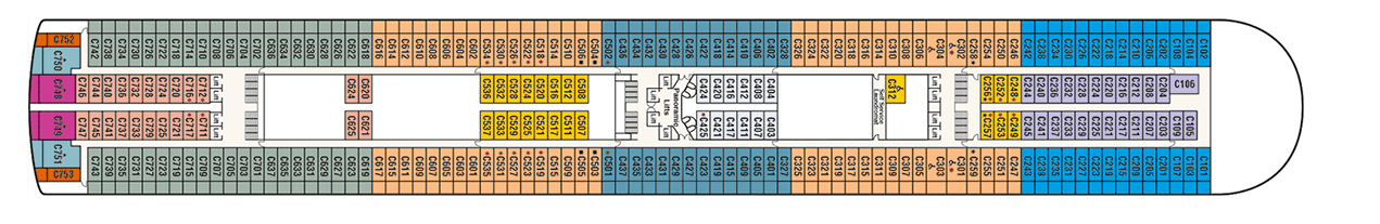 Pont 10 - Caribe - Crown Princess