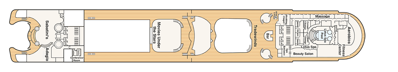 Pont 16 - Sun - Crown Princess
