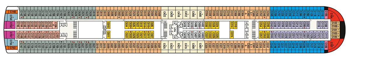 Pont 10 - Caribe - Diamond Princess