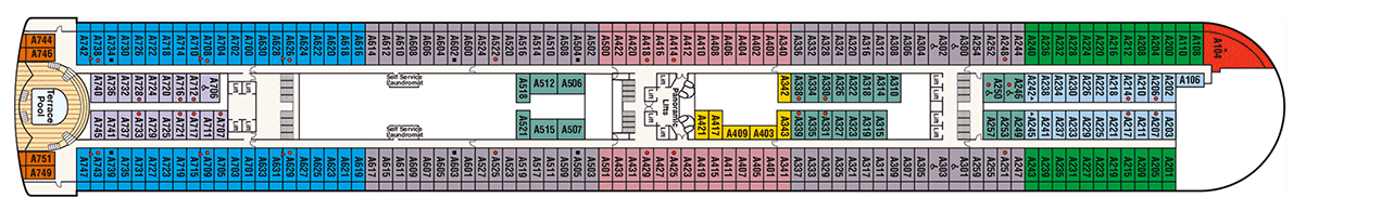Pont 12 - Aloha - Diamond Princess